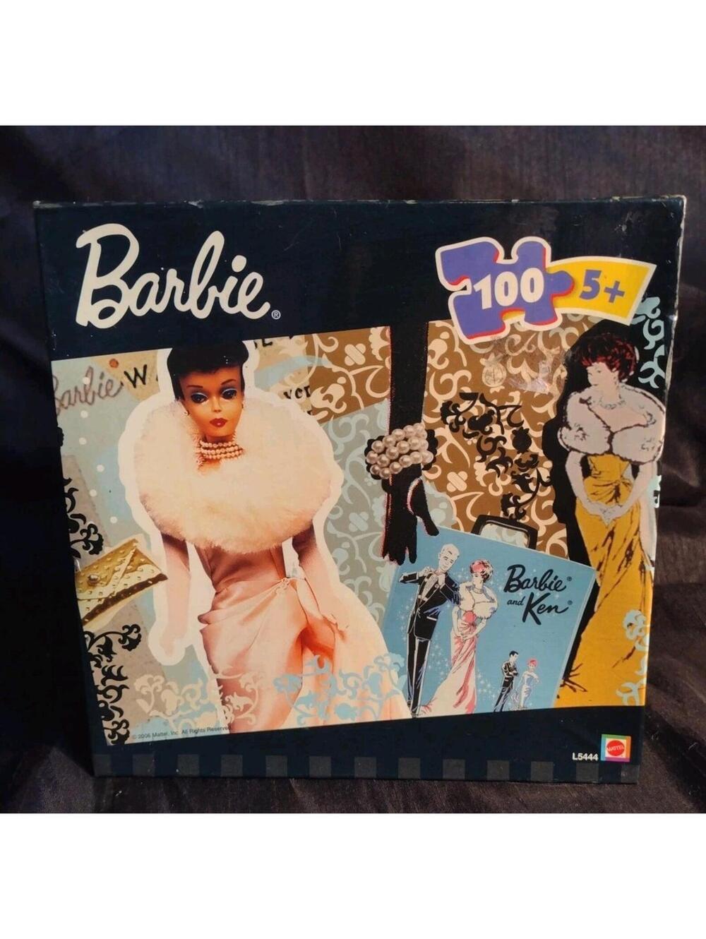 NEW! Mattel Barbie ken 100 pc. Jigsaw Puzzle 11.25” x 16.5” 2006 Sealed Box